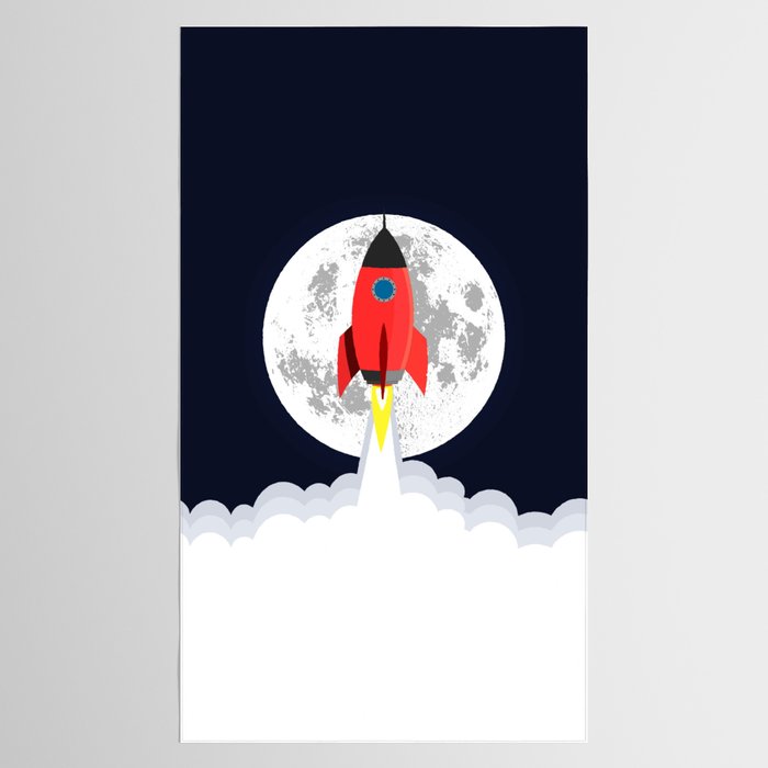 Rocket lift off Tablecloth Gallery Image 2