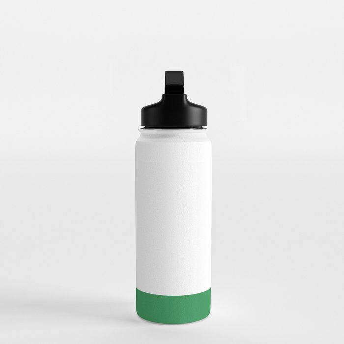    Color Block Green and White Water Bottle Gallery Image 3