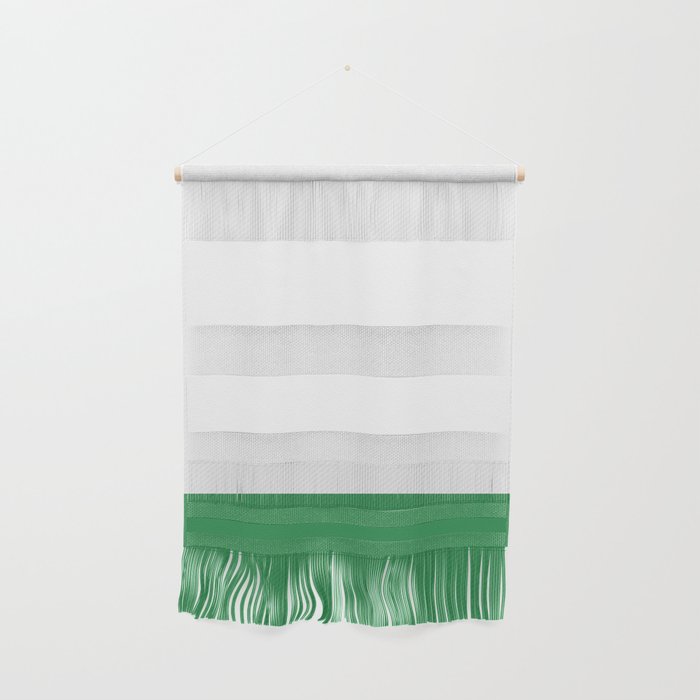    Color Block Green and White Wall Hanging Gallery Image 1