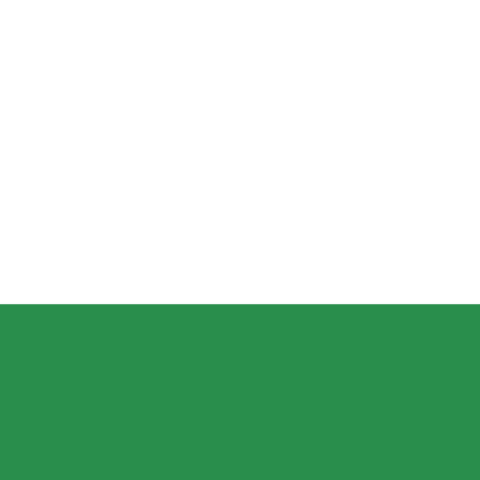    Color Block Green and White Coffee Mug Gallery Image 2