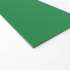    Color Block Green and White Welcome Mat Gallery Image 2