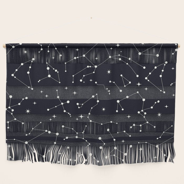 Night Sky, Constellation & Stars Wall Hanging Gallery Image 1