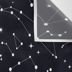 Night Sky, Constellation & Stars Wall Tapestry Gallery Image 3