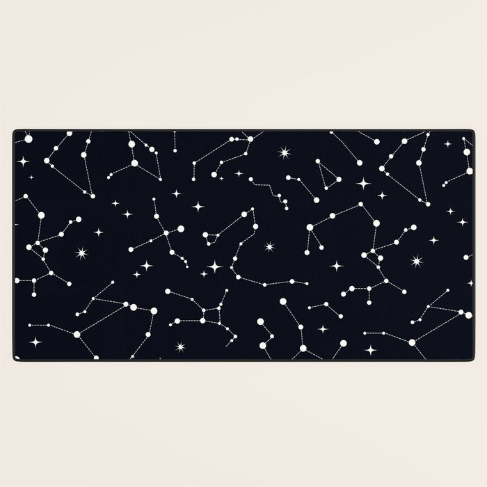 Night Sky, Constellation & Stars Desk Mat Gallery Image 3