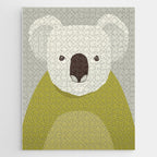 Whimsy Koala, Animal Portrait Jigsaw Puzzle Gallery Image 1