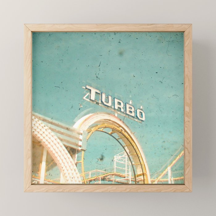 Roller Coaster Mini Art Print Gallery Image 1