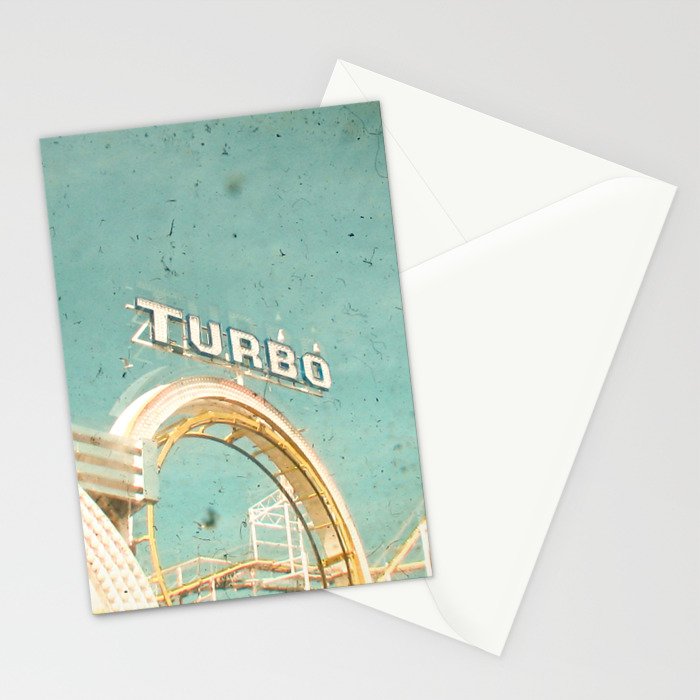 Roller Coaster Stationery Card Gallery Image 2