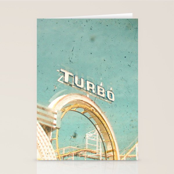 Roller Coaster Stationery Card Gallery Image 2