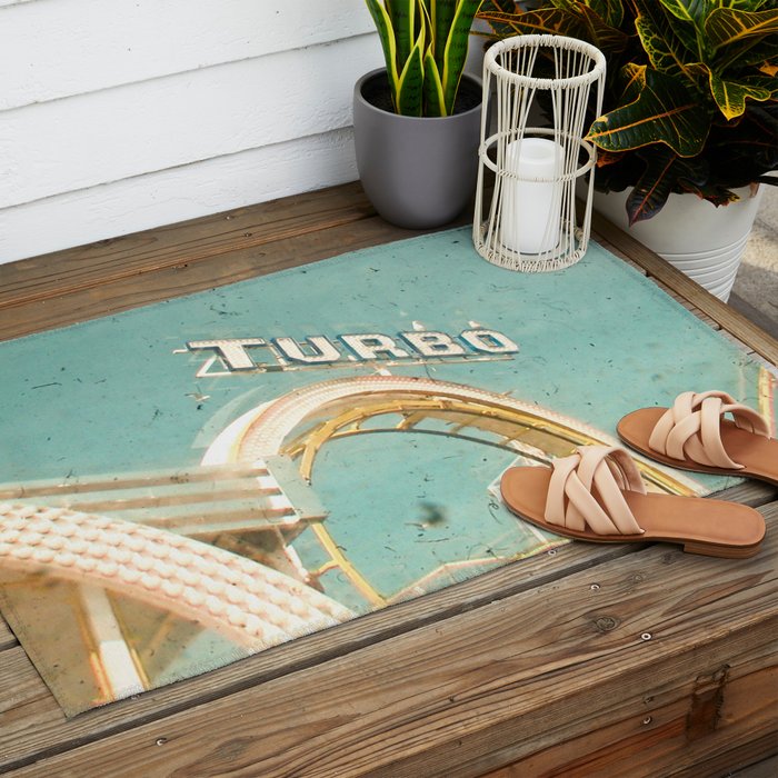 Roller Coaster Outdoor Rug Gallery Image 2