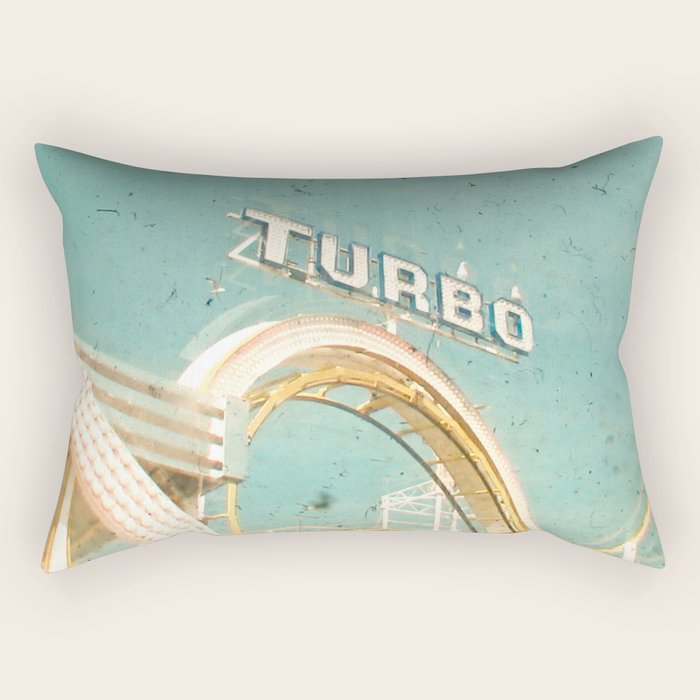 Roller Coaster Rectangular Pillow Gallery Image 1