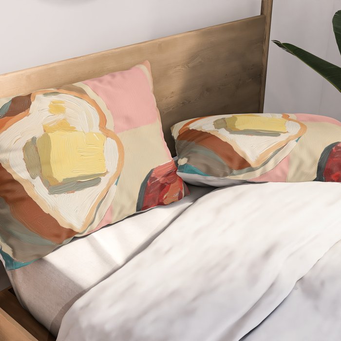 Morning Toast Pillow Sham Gallery Image 2