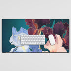 Iris Abstract Desk Mat Gallery Image 1
