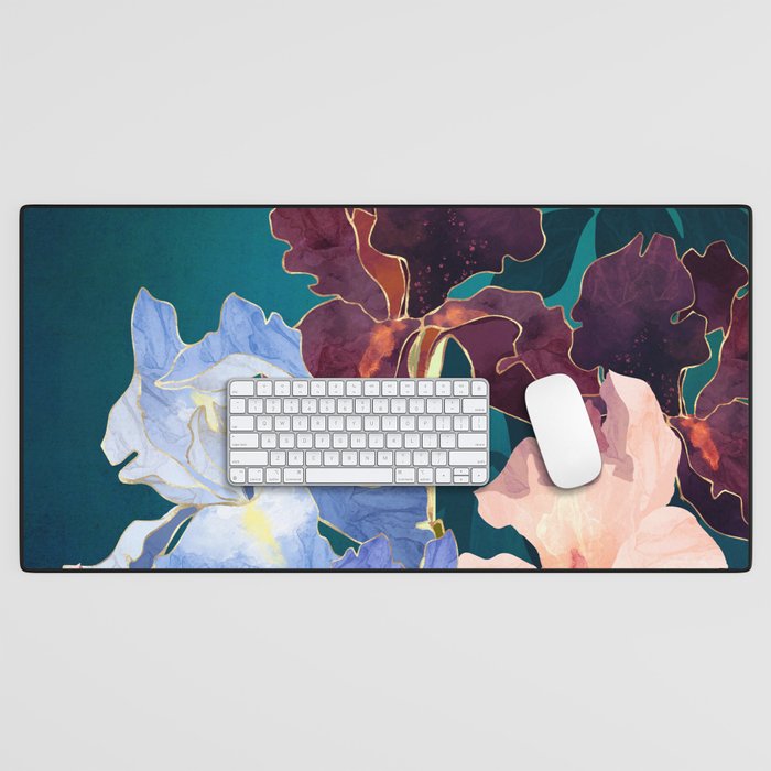 Iris Abstract Desk Mat Gallery Image 1