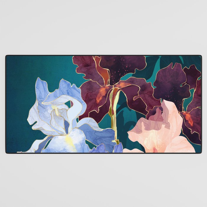 Iris Abstract Desk Mat Gallery Image 3