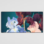 Iris Abstract Desk Mat Gallery Image 3
