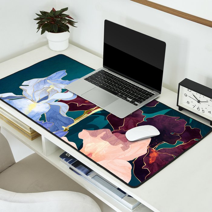 Iris Abstract Desk Mat Gallery Image 2