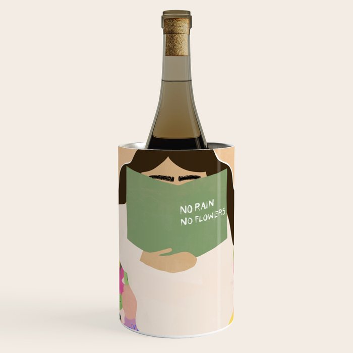 No Rain No Flowers Wine Chiller Gallery Image 1