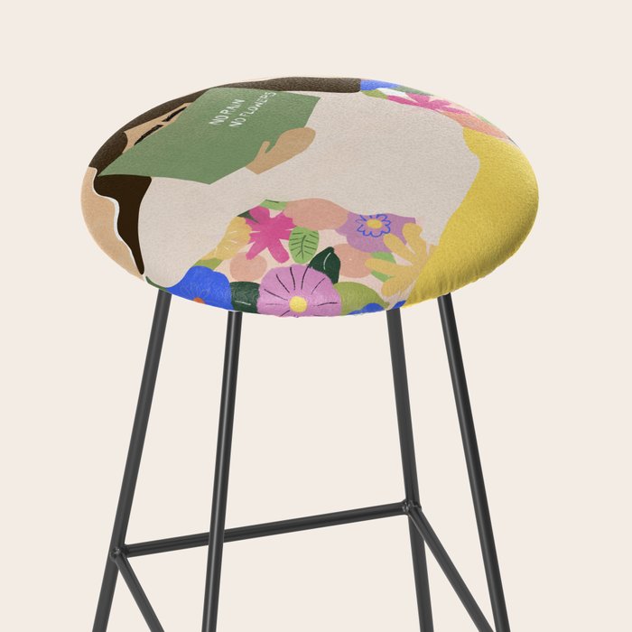 No Rain No Flowers Stool Gallery Image 2