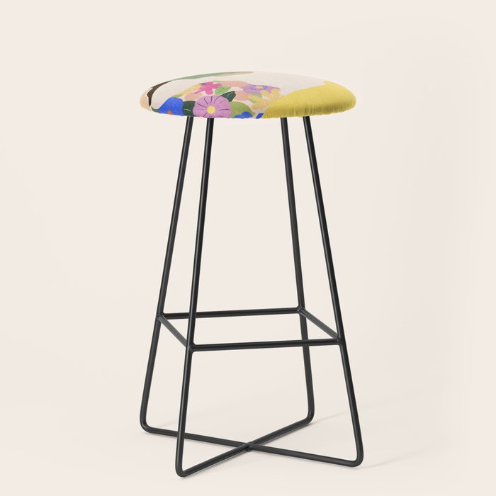 No Rain No Flowers Stool Gallery Image 1