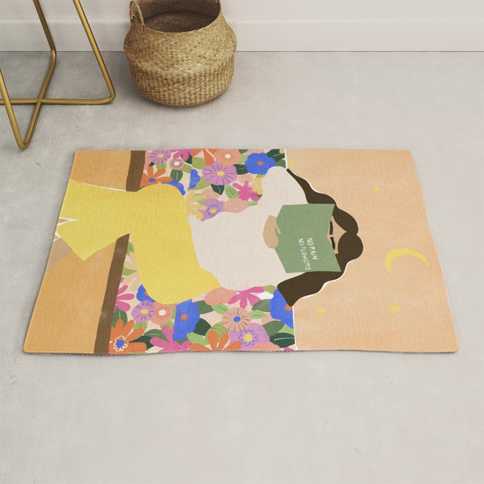 No Rain No Flowers Rug Gallery Image 1