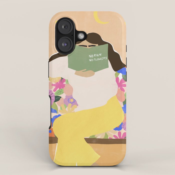 No Rain No Flowers iPhone Case Gallery Image 1