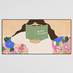 No Rain No Flowers Desk Mat Gallery Image 3