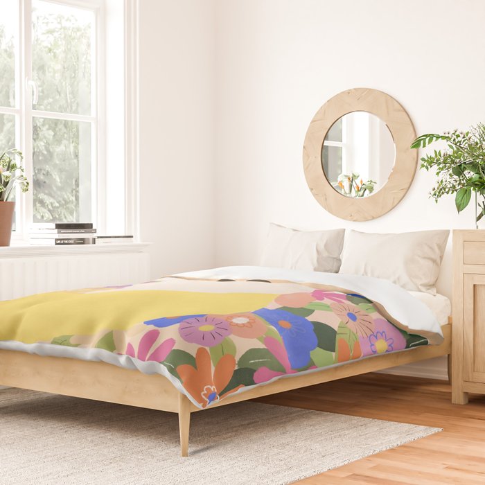 No Rain No Flowers Duvet Cover Gallery Image 2