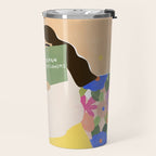 No Rain No Flowers Travel Mug Gallery Image 2