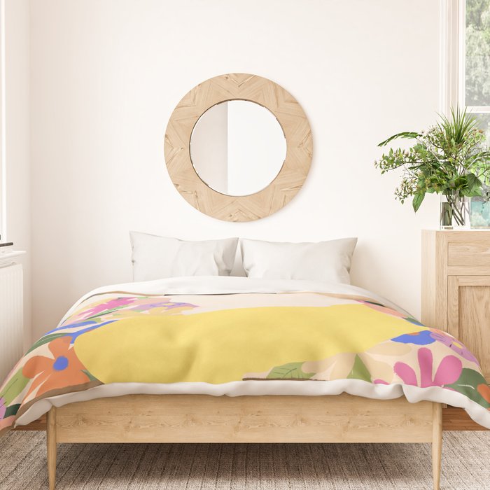 No Rain No Flowers Duvet Cover Gallery Image 3