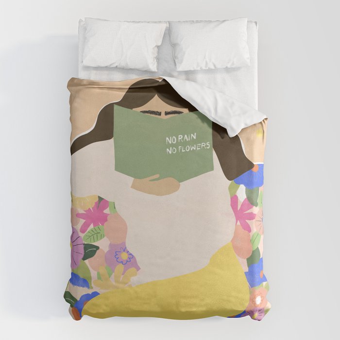 No Rain No Flowers Duvet Cover Gallery Image 6