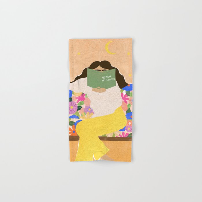 No Rain No Flowers Bath Towel Gallery Image 1