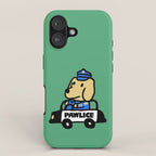 Here comes the dog pawlice iPhone Case Gallery Image 1