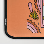 16. Tower Tarot Mushroom Laptop Sleeve Gallery Image 3