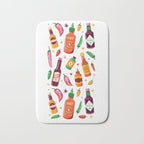 Hot Sauce Lover Bath Mat Gallery Image 1