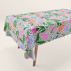 Summery Bright Floral  Tablecloth Gallery Image 1