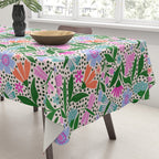 Summery Bright Floral  Tablecloth Gallery Image 3