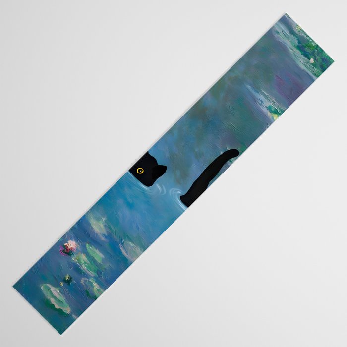Cat Monet Waterlily Table Runner Gallery Image 3
