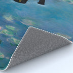 Cat Monet Waterlily Rug Gallery Image 4