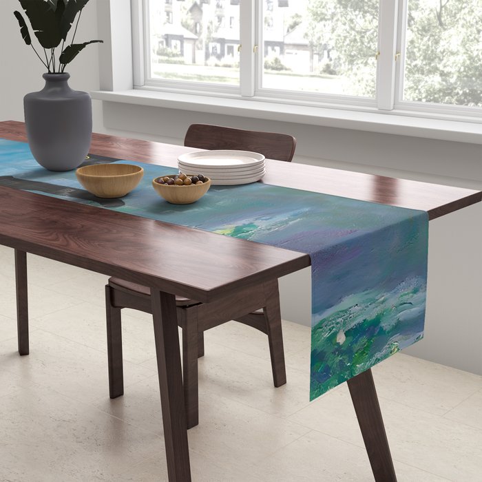 Cat Monet Waterlily Table Runner Gallery Image 2
