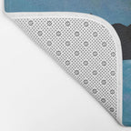 Cat Monet Waterlily Bath Mat Gallery Image 2