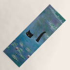 Cat Monet Waterlily Yoga Mat Gallery Image 1