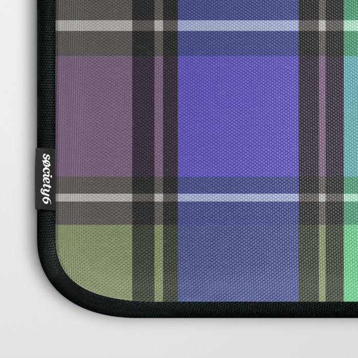 Fusion Colorful Toned Grids B Laptop Sleeve Gallery Image 3