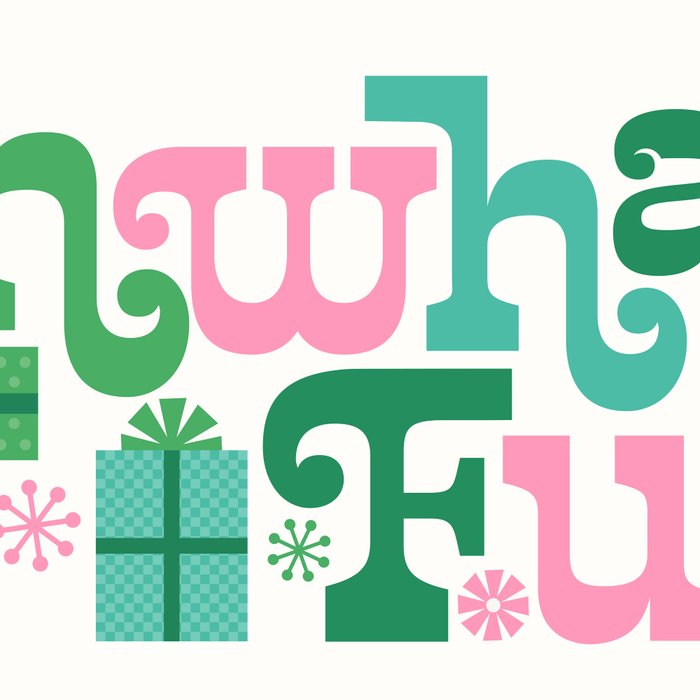 Oh What Fun - Pink and Green Coffee Mug Gallery Image 2