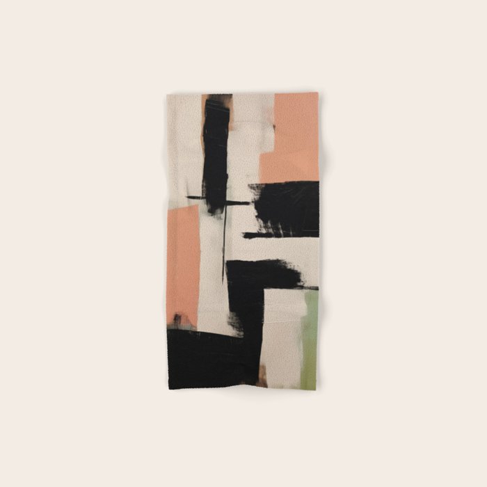  Soft Edge Abstraction 1 Bath Towel Gallery Image 1