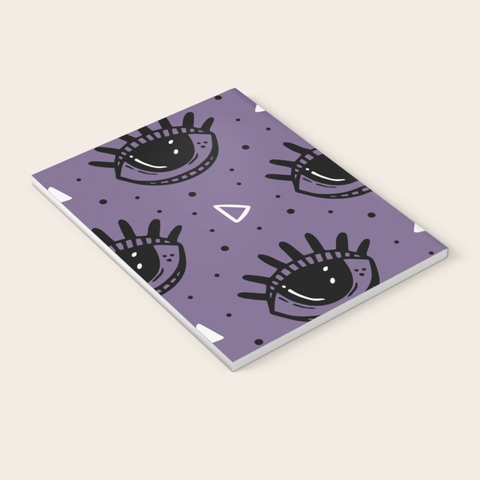 Mystic Eyes, Halloween, Purple Notebook Gallery Image 3