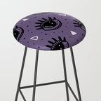 Mystic Eyes, Halloween, Purple Stool Gallery Image 2
