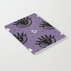 Mystic Eyes, Halloween, Purple Notebook Gallery Image 2