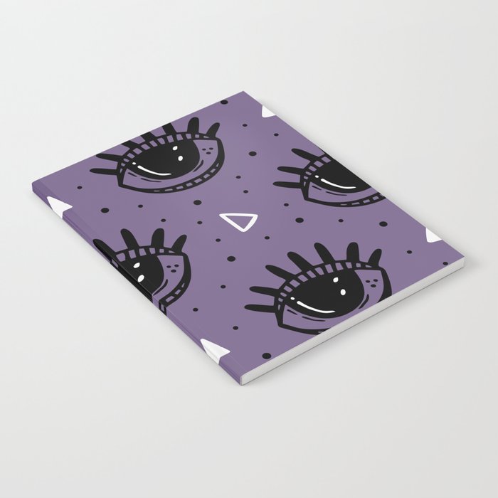 Mystic Eyes, Halloween, Purple Notebook Gallery Image 2