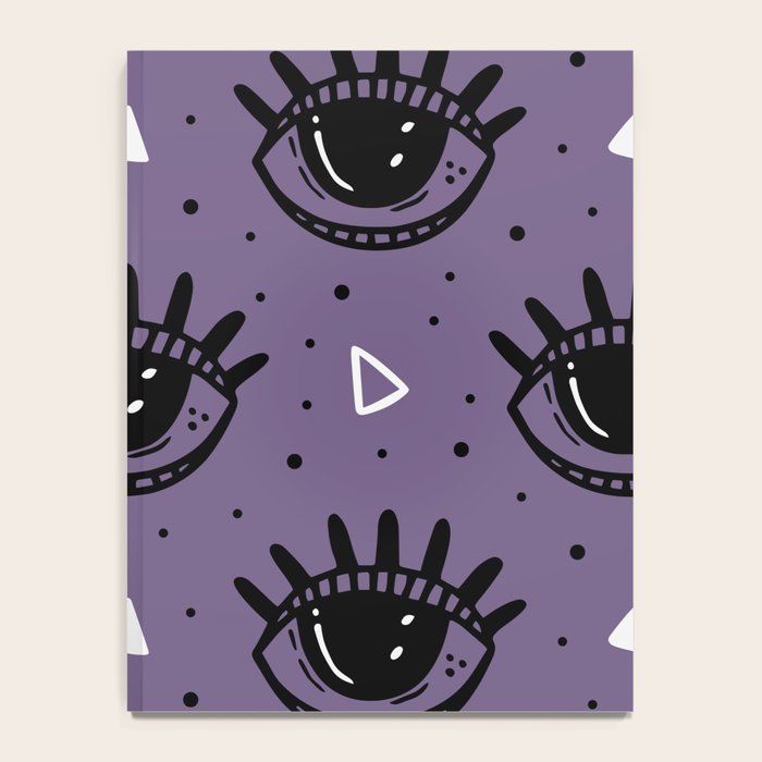 Mystic Eyes, Halloween, Purple Notebook Gallery Image 4