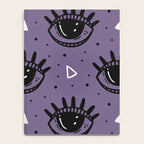 Mystic Eyes, Halloween, Purple Notebook Gallery Image 4